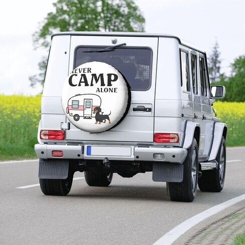 غطاء إطار احتياطي غطاء إطار العجلة واقي سحابة القمر الأزرق مناسب للمقطورة وRV وسيارات الدفع الرباعي والعديد من المركبات مقاس 15 بوصة in Kuwait