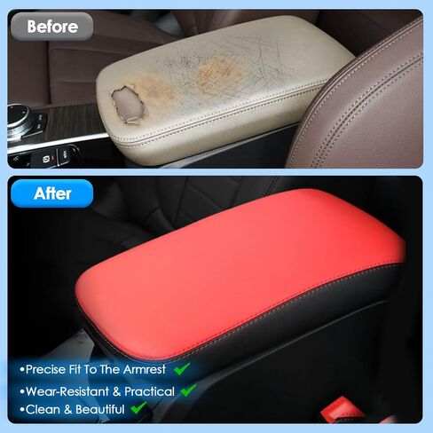 2018-2023 B MW X3 G01 Armrest Cover, for 2019-2023 B MW X4 G02 Armrest Cover 2022 X3 G01 Center Console Cover 2023 X4 G02 Center Console Cover B MW X3 X4 Leahter Armrest Cover (Black) in Saudi Arabia