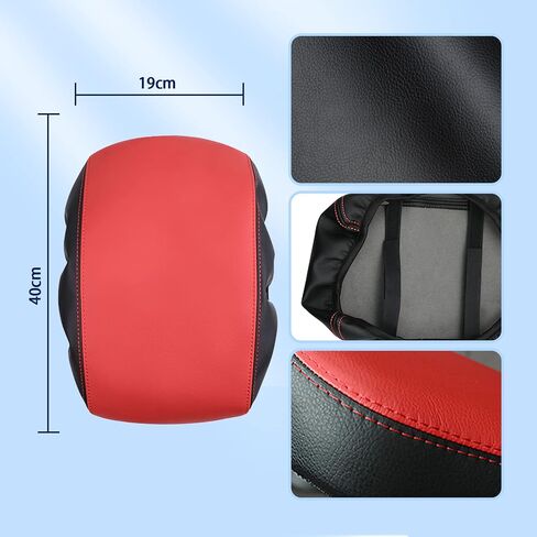 2018-2023 B MW X3 G01 Armrest Cover, for 2019-2023 B MW X4 G02 Armrest Cover 2022 X3 G01 Center Console Cover 2023 X4 G02 Center Console Cover B MW X3 X4 Leahter Armrest Cover (Black) in Saudi Arabia