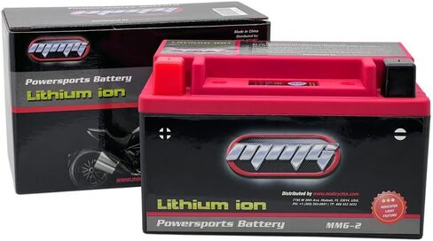 MMG YTX7A-BS LiFePO4 Lithium Sealed Powersports Battery 12 Volts 160 CCA for Motorcycles Scooters and ATV (MMG2) in Saudi Arabia