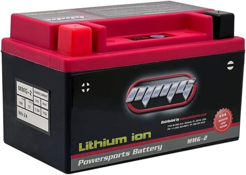 MMG YTX7A-BS LiFePO4 Lithium Sealed Powersports Battery 12 Volts 160 CCA for Motorcycles Scooters and ATV (MMG2) in Saudi Arabia