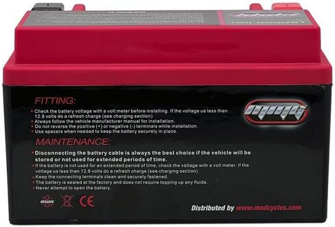 MMG YTX7A-BS LiFePO4 Lithium Sealed Powersports Battery 12 Volts 160 CCA for Motorcycles Scooters and ATV (MMG2) in Saudi Arabia