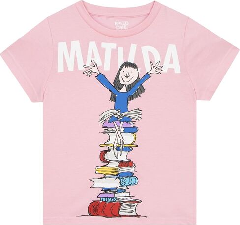 Roald Dahl Matilda T Shirt | Girls Tshirt | Girls Summer Tops in Saudi Arabia