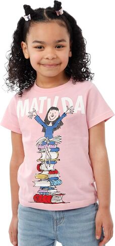 Roald Dahl Matilda T Shirt | Girls Tshirt | Girls Summer Tops in Saudi Arabia