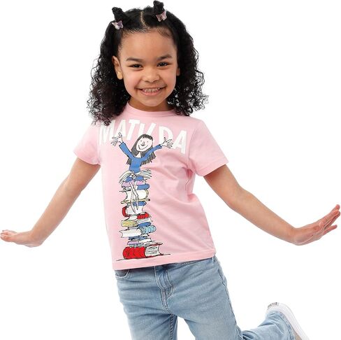 Roald Dahl Matilda T Shirt | Girls Tshirt | Girls Summer Tops in Saudi Arabia