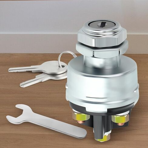 6PCS 4 Position Starter Switch, Universal Replacement Ignition Key Switch for Car, Truck, Tractor, Forklift in Saudi Arabia