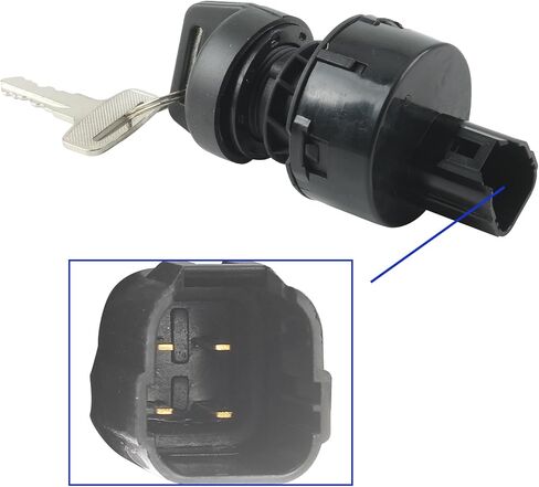 New Ignition Key Switch 5UG-H2510-00-00 for Yamaha Rhino 450 660 700 YXR450 YXR660 YXR700 in Saudi Arabia