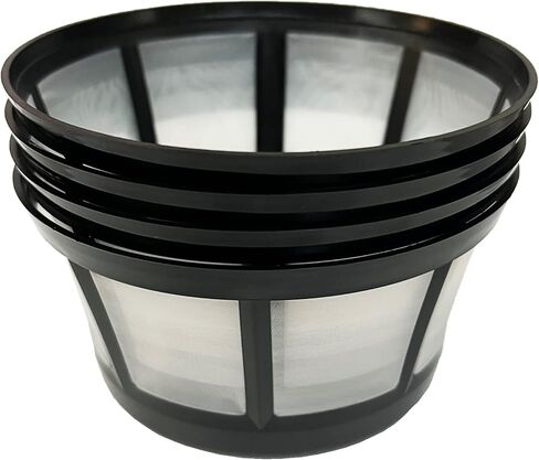 GoldTone Brand Reusable 8-12 Cup Basket Filter | Reusable Basket Coffee Filter Nylon Mesh fits Mr. Coffee, Black + Decker, Proctor Silex (1 Pack) in Saudi Arabia
