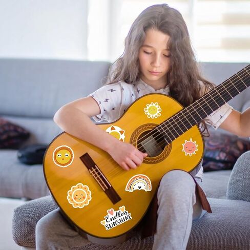 50 قطعة من ملصقات الشمس الصغيرة، ملصقات لأشعة الشمس الجميلة للأطفال، ملصقات لأشعة الشمس للكمبيوتر المحمول والأمتعة وزجاجة مياه للسيارة والهاتف اللوحي ودفتر القصاصات الجميل حزمة ديكور لأشعة الشمس للأطفال والمراهقين والبالغين in Kuwait