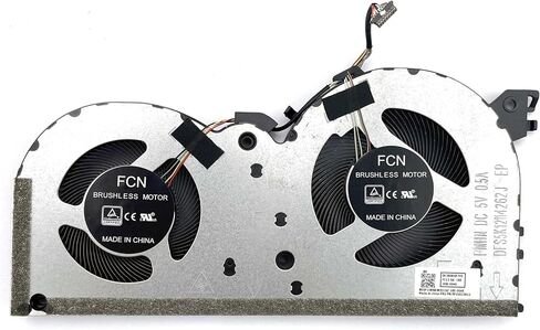 New CPU Cooling Fan Replacement for Lenovo ideapad Gaming 3-15IMH05 (Type: 81Y4), ideapad Gaming 3-15ARH05 (Type:82EY), ideapad Creator 5-15IMH05 (Type:82D4) Series P/N: DFS5K12114262J, 5F10S13912 in Saudi Arabia