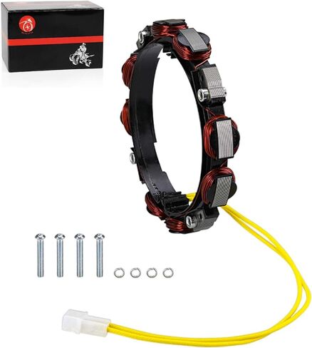 ملف الجزء الثابت للمولد 2Pin لمحركات Briggs & Stratton 10-16 أمبير 592830 يستبدل OEM 592830، 696458، 691064، 393295 845907 394890 797375 in Saudi Arabia