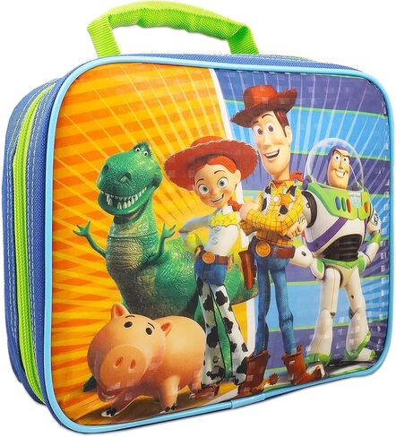 حقيبة ظهر ERUIOLA Buzz Lightyear مع مجموعة صندوق الغداء - حقيبة ظهر Buzz Lightyear للأولاد، صندوق غداء Lightyear، ملصقات، المزيد | حقيبة ظهر توي ستوري للأطفال in Saudi Arabia