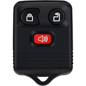 cciyu Remote Key Fob 2003 Fit for Ford E-150 4.2L 2003-2011 Fit for Ford E-150 4.6L 3 Buttons CWTWB1U212,CWTWB1U345, CWTWB1U331,GQ43VT11T