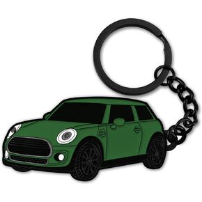 For Mini Cooper Keychain，For Mini Cooper/Cooper S Accessories 2014-2022，Metal Keychain