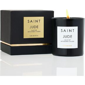 SAINT Raphael The Archangel Scented Candle with Prayer, Prayer Coin, and Holy Oil, Soy Coconut Aromatherapy Candle with 50 Hour Burn Time