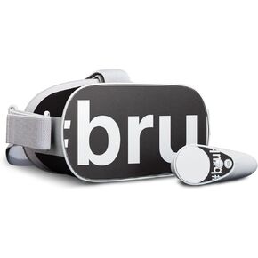 MightySkins Skin Compatible with Oculus Go Mobile VR - Bruh | Protective, Durable, and Unique Vinyl Decal wrap Cover | Easy to Apply, Remove, and Change Styles | Made in The USA