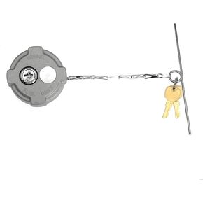 قفل ملحقات خزان الوقود، قفل غطاء الوقود 2 3/8 بوصة لـ Freightliner M2 لنصف صندوق للشاحنة لـ Sterling Actera استبدال FTA-C-13 in Kuwait