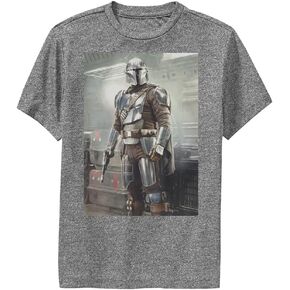 STAR WARS Mandalorian Stance Poster Boys Short Sleeve Tee Shirt