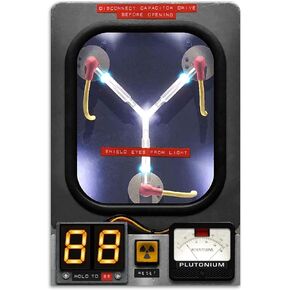 80s Movie Flux Capacitor Sticker Decal Notebook Car Laptop 3.5"x5.5" (Color)