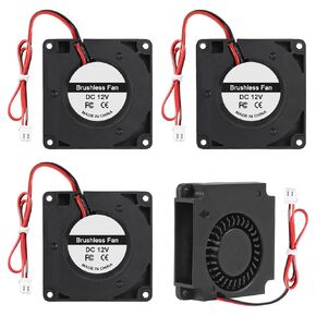 4pcs 40mm Blower Fan 24V, Ender 3 Fan Upgrade 24 Volt Fans Blower 4010 Dual Ball Bearing for Hotend Extruder Heatsinks Makerbot MK7 MK8 CPU Chip Arduino Creality Ender 3 Ender 3 Pro (24V)