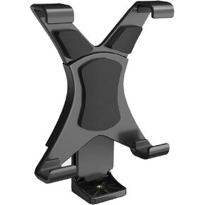 Universal Tablet Tripod Mount Holder for Apple iPad, Samsung Galaxy Tab, Google Nexus, iPhone - Black