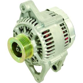 New Alternator Compatible With Dodge Dakota 2.5L 1999 2000 99 00 Compatible With Jeep Wrangler 2.5L 1999-2002 99 01 02 Wrangler 4.0L 1999 TJ 2.5 4.0 1999-2000 56005684AB 56005684AC 1210003610 90295374