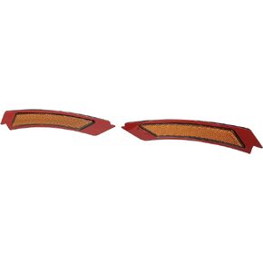 Bumper Reflector Side Marker 63147205398 63147205397 Front Reflector for BMW 335i XDrive 2009-2011 Yellow(Set of 2)