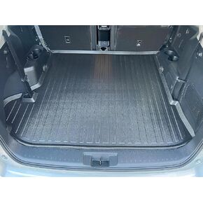 Premium Cargo Liner for Toyota Highlander SUV 2020-2024 - 100% Protection - Custom Fit Car Trunk Mat - All-Season Black Cargo Mat - 3D Shaped Laser Measured Trunk Liners for Toyota Highlander Hybrid