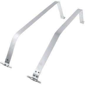 A-Premium Fuel Tank Straps Compatible with Hyundai Tiburon 2003 2004 2005 2006 V6 2.7L Petrol 2-PC Set