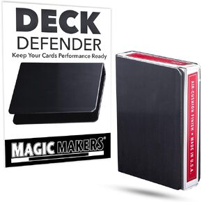 Magic Makers Deck Defender - Card Protector - Black