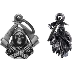 【2Pack】Motorcycle Bells for Biker Good Luck Guardian Riding Bells with Hanger Motorcycle Accessory or Keychain for Luck