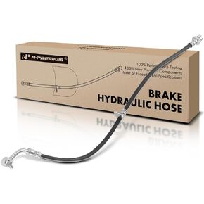 A-Premium Front Passenger Brake Hydraulic Hose Compatible with Select Acura Models - RSX 2002 2003 2004 2005 2006, Type-S Only - Replace# 01464S6MA00