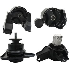 4PCS Engine Motor & Automatic Transmission Mount 7161 7148 7167 7155 Replacement for 07-10 Hyundai Elantra 2.0L