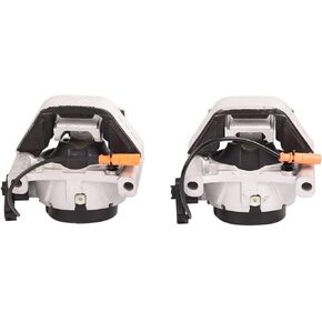 Bapmic Engine Motor Mounts w/ Wire Left &Right Compatible with Audi A6 A6 Quattro 2.0L L4 (Pack of 2) 4G0199381NT 4G0199381QA