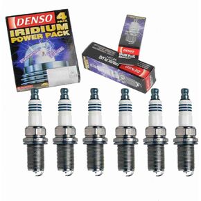 6 pc DENSO Iridium Power Spark Plugs compatible with Lexus ES350 3.5L V6 2007-2016