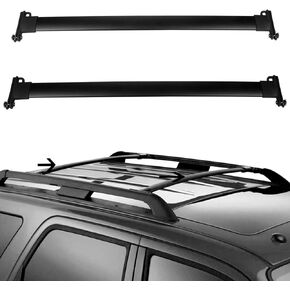 OCPTY Roof Rack Cross Bars Fit for Ford Escape 2008 2009 2010 2011 2012 Cargo Bars for Cargo Carrier Bag Luggage Kayak Canoe Bike Snowboard Skiboard