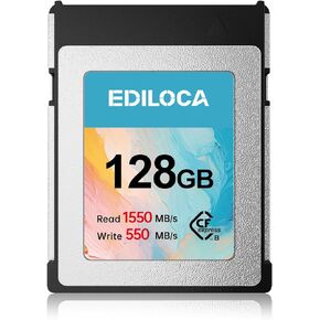 EF5 128GB CFexpress Type B Memory Card R: 1550MB/s W: 550MB/s Capture RAW 8K and 4K HD Videos