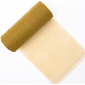 Creative Ideas Tulle Fabric Roll 6" by 25 yd (75'), 29 Colors Available, Hot Pink in Saudi Arabia