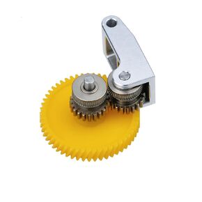 Upgrade Hardened Steel Extruder Gear Assembly with Aluminum Handle Compatible with Bambulab X1, X1 Carbon, X1 Carbon Combo, P1P, P1S 3D Printer Accessories