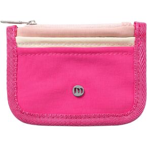 Slim Minimalist Wallet Card Holder RFID Pocket Credit Card Holder for Women with Coin Purse, Zipper Front and Back Wallet with 4 Pockets in Saudi Arabia