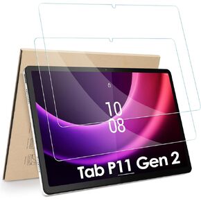 [2-Pack Screen Protector Compatible with Lenovo Tab P11 Gen 2 11.5 Inch, [HD Clarity] [9 Hardness] Tempered Glass Replacement for Lenovo Tab P11 Gen 2 11.5"