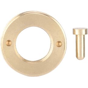 Radio NMO Mount Connector, Brass Wear Resistant SO239 Female for UHF/VHF Antennas Walkie-Talkie Accessories
