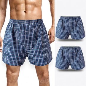 Mens Incontinence Underwear Washable Leak Proof Underwear with Fly Opening Incontinence Underwear for Men Protective Panties