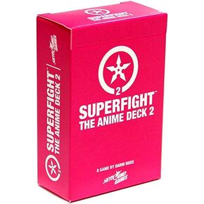 Skybound Superfight Anime Deck 2: 100 بطاقة توسيع للعبة الحجج السخيفة | للأطفال والمراهقين والبالغين، 3 لاعبين أو أكثر، للأعمار من 8 سنوات فما فوق in Kuwait