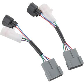 JDMSPEED New Mirrors Power Heated Upgrade Harness Adapter LH RH Pair Set Replacement For Ford Excursion 2000-01, Replacement For Ford F250 F350 F450 F550 1999 2000 2001 2002 2003 Mirror Wiring Adapter