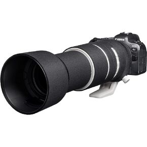 حماية عدسة من النيوبرين من EasyCover متوافقة مع Canon RF 100-500 F4.5-7.1L باللون البني المموه USM in Kuwait