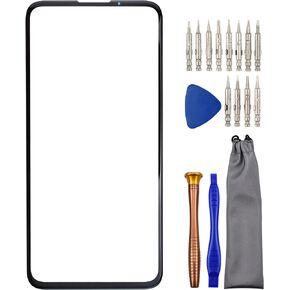 Sunways Glass Outer Screen(Not for Google Pixel 4a 5G) Replacement for Google Pixel 4a G025J Pixel 4a 4G GA02099 Black