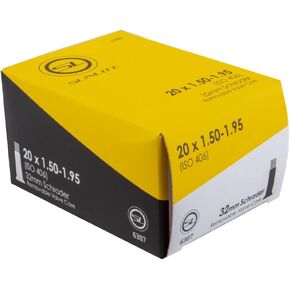 Sunlite Schrader Valve Bicycle Tubes, 20 x 1.50-1.95" / 32mm Valve