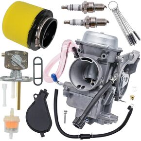 XingLi 0470-449 Carburetor Compatible with Arctic Cat 400 Carb Arctic Cat 500 Carb TBX 2000 2001 2002 2003 with Fuel Filter