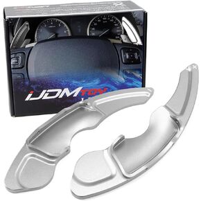 iJDMTOY Sports Blue CNC Billet Aluminum Larger Paddle Shifter Extensions Compatible with Lexus IS250 IS300 IS350 RC350 RC300 NX300 NX200t CT200h, etc